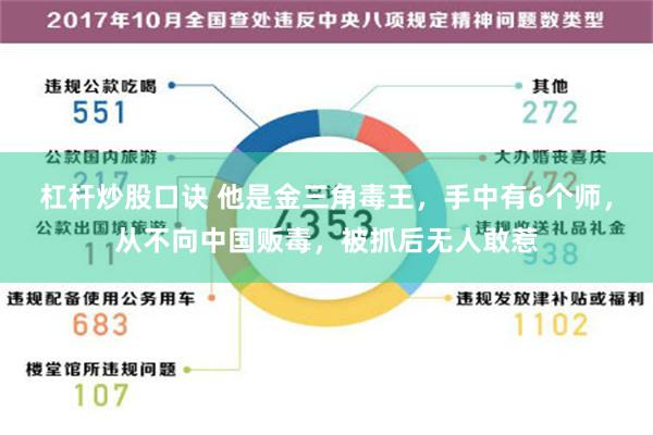 杠杆炒股口诀 他是金三角毒王，手中有6个师，从不向中国贩毒，被抓后无人敢惹