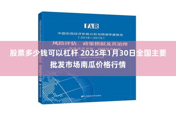 股票多少钱可以杠杆 2025年1月30日全国主要批发市场南瓜价格行情